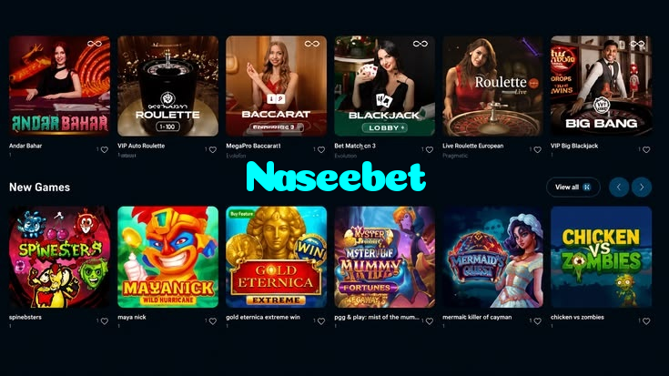 available types of Naseebet bet including pre-match live express and system bets